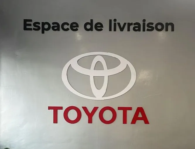 Signalétique intérieure Toyota, espace de livraison